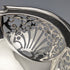 1907 British Antique Sterling Silver Basket Earrings Movable Handle 347g Walker&Hall